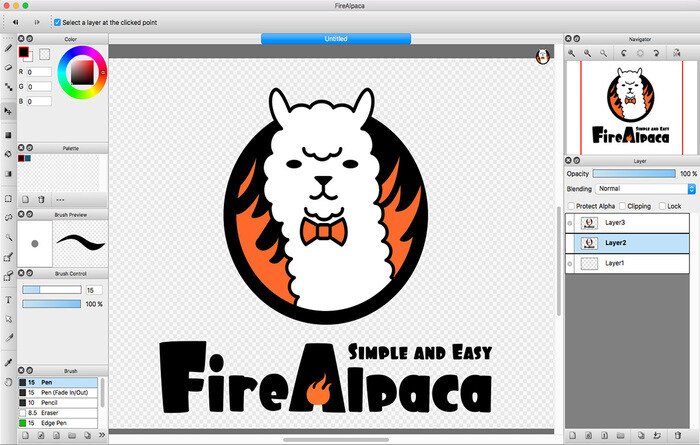 free line drawing software for mac